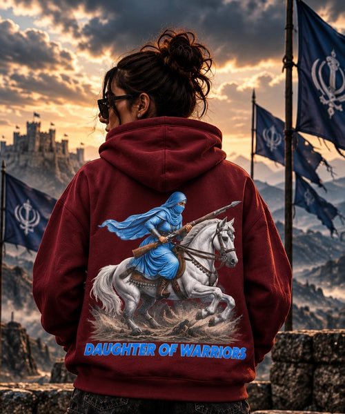 Daughter of Warriors — Kaur Hoodie
